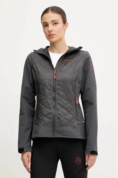 Outdoorová bunda LA Sportiva Kap Hybrid šedá barva, ZASJ087