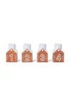 Dekorativní svícen Kähler Gingerbread Advent 7,5 x 5 cm 4-pack více barev