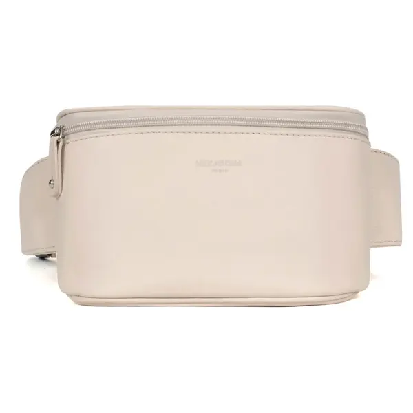 Dámská kožená ledvinka Hexagona Lea - krémová