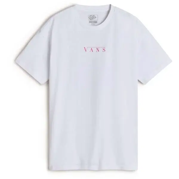 Vans TALK TALK OS TEE W Dámské triko, bílá, velikost