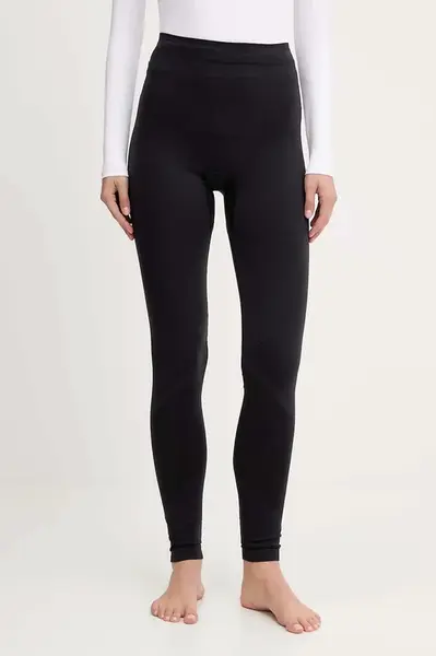 Funkční spodní prádlo s příměsí vlny Mammut Trift Long černá barva, 1022.01540