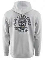 Grundéns mikina deadstick hoodie athletic heather - xl