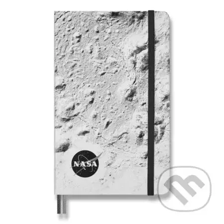 Moleskine - zápisník NASA - inspired (sivý) (limitovaná edícia, stredný, linajkovaný, pevná väzba)