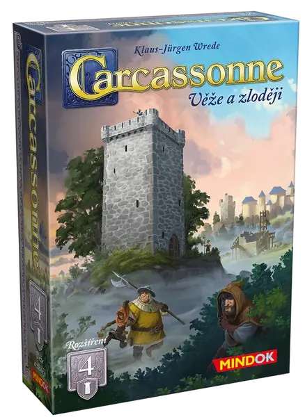 Carcassonne rozšíření 4: Věže a zloději (2025) - Wrede Klaus-Jürgen