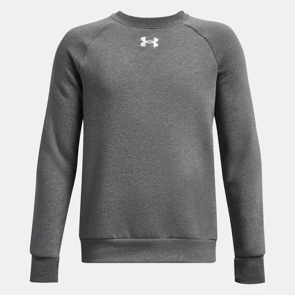 Under Armour Mikina UA Rival Fleece Crew-GRY - Kluci