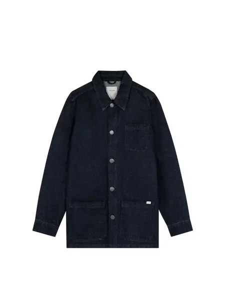 Scalpers Košeľa ' '  modrá / modrá denim