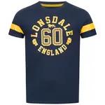 LONSDALE Tričko  námornícka modrá / žltá