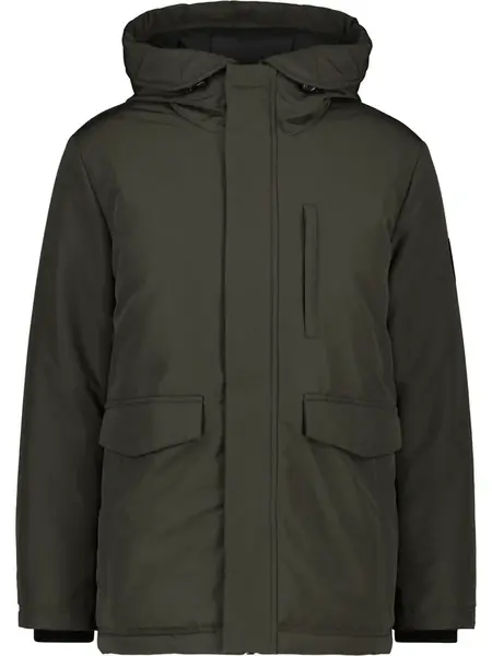 alife & kickin Zimná bunda 'NilasAK A'  čadičová / čierna