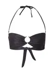 GUESS Bikinový top  čierna