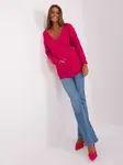Sweater-AT-SW-2241.36P-Fuchsia