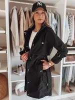 Kurtka damska parka przejściowa NEWMOON czarna Dstreet