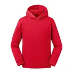 Red Authentic Russell Hooded Sweatshirt for Children