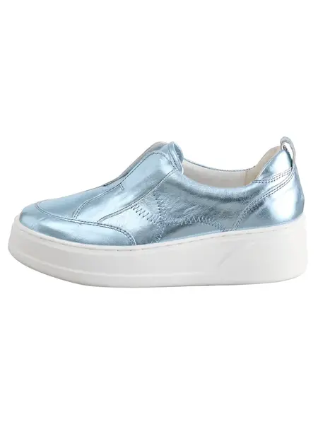 Next Slip-on obuv  strieborná