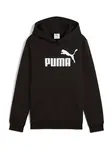 PUMA Mikina 'ESS No. 1'  čierna / biela