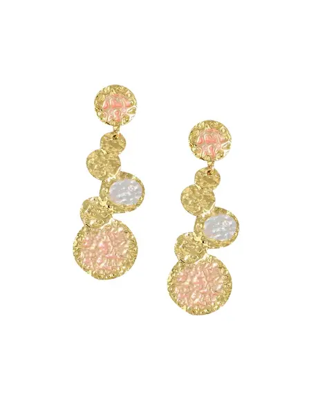 SOHI Náušnice ' Sehnaz '  zmiešané farby