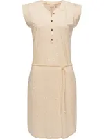 Ragwear Košeľové šaty 'Zofka'  béžová / žltá / biela