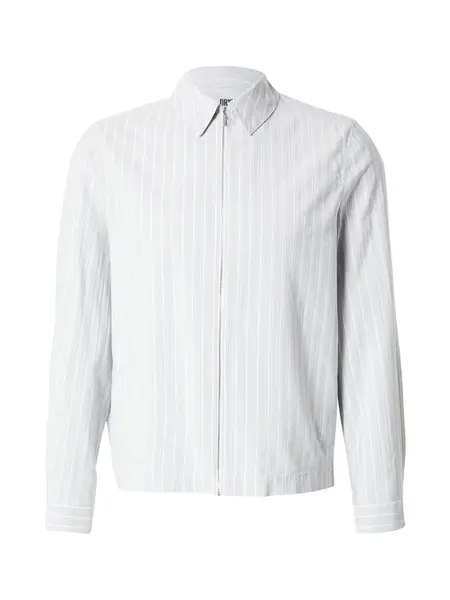 DRYKORN Prechodná bunda 'MACTO_Z 10'  svetlomodrá / sivá / prírodná biela