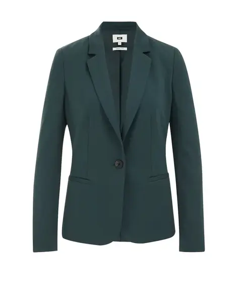 WE Fashion Blejzer  tmavozelená
