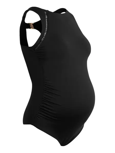 Next Jednodielne plavky  čierna / strieborná