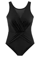 LASCANA Jednodielne plavky  čierna