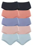 PETITE FLEUR Nohavičky  svetlomodrá / koralová / svetloružová / čierna