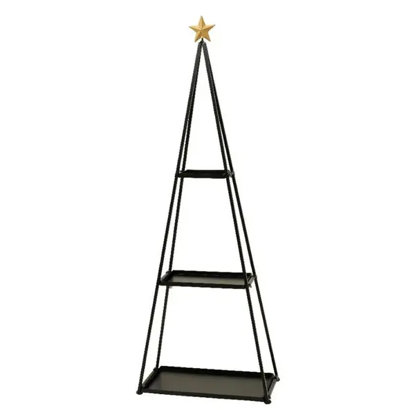 DEKORAČNÍ REGÁL, rezavá