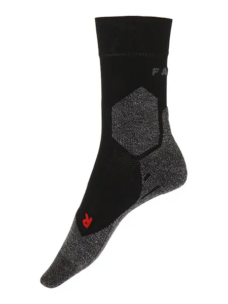 FALKE Športové ponožky  sivá / červená / čierna