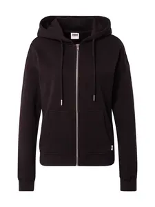 Urban Classics Tepláková bunda  čierna