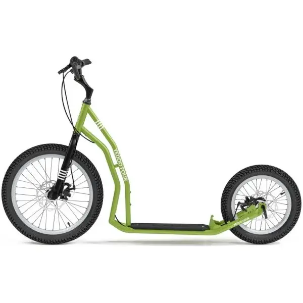 Yedoo FOUR NUMBERS Kolobežka, zelená, veľkosť