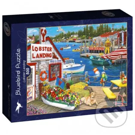 Puzzle Lobster Landing - puzzle z kategorie Do 500 dílků