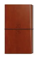 Týdenní diář 2026 Jakub Dueto kapesní hnědá