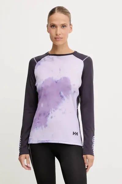 Funkčné tričko s dlhým rukávom Helly Hansen LIFA ACTIVE ružová farba, 49393