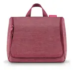 Toaletná taška Reisenthel Toiletbag XL Twist maroon