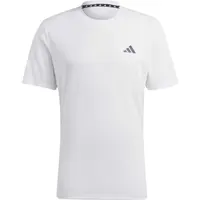 adidas TRAINING ESSENTIALS COMFORT TEE Pánské triko, bílá, velikost