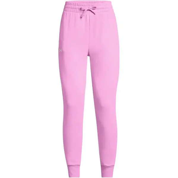 Under Armour RIVAL FLEECE JOGGER Dámské tepláky, růžová, velikost M