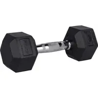 Fitforce FDBB 5 KG Jednoruční šestihranná činka, stříbrná, velikost 5 KG