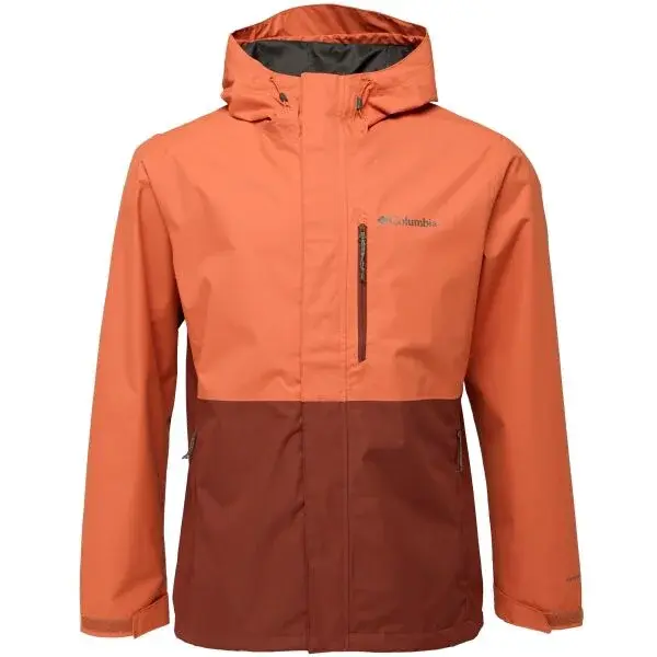 Columbia HIKEBOUND II JACKET Pánská nepromokavá bunda, oranžová, velikost