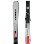 Salomon E S/MAX 76 AM + M10 GW Sjezdové lyže, šedá, velikost