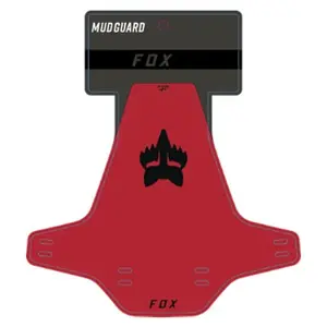 Fox MUD GUARD Přední blatník, červená, velikost