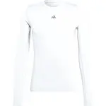 adidas TECHFIT LONG SLEEVE TEE Pánské tričko, bílá, velikost