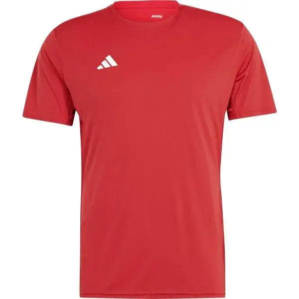 adidas ADIZERO ESSENTIALS TEE Pánské běžecké tričko, červená, velikost XXL