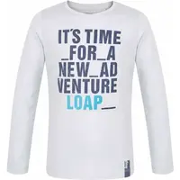 LOAP BINUS Chlapčenské tričko, sivá, veľkosť 134-140