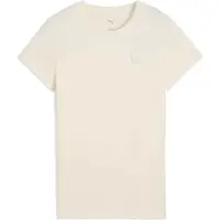 Puma ESSENTIALS ELEVATED TEE Dámské triko, béžová, velikost