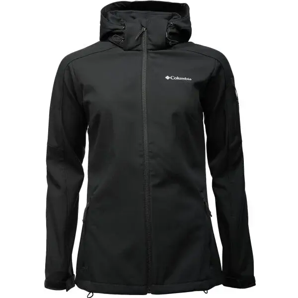 Columbia CASCADE RIDGE™ II SOFTSHELL Dámska softshellová bunda, čierna, veľkosť
