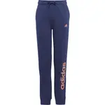 adidas LINEAR PANTS Dívčí tepláky, tmavě modrá, velikost