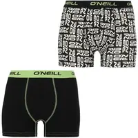 O'Neill BOXERSHORTS 2-PACK Pánské boxerky, světle zelená, velikost XXL