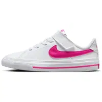 Nike COURT LEGACY Dětské boty, bílá, velikost 33.5