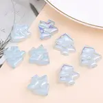Christmas Rainbow Iridescent Plating Acrylic Beads