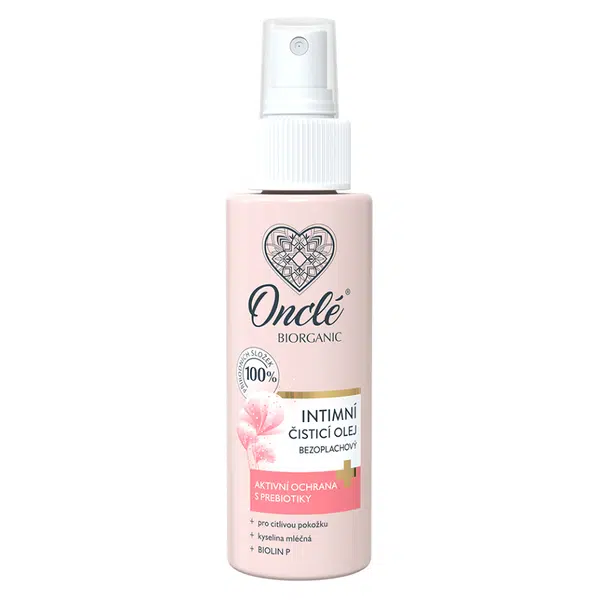 ONCLÉ BIORGANIC Intimní čisticí olej 100 ml