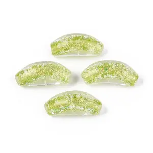 Handmade Foil Glass Lampwork Beads